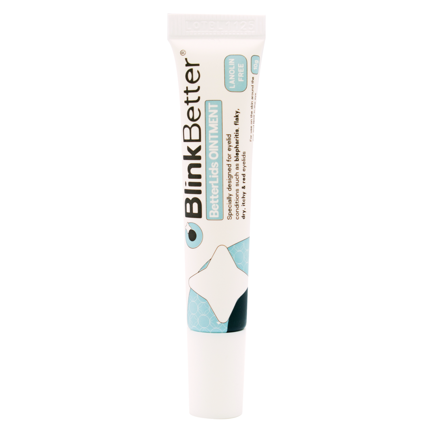 BetterLids Eyelid Ointment - Overnight Relief for Dry, Flaky Skin - Lanolin Free Version