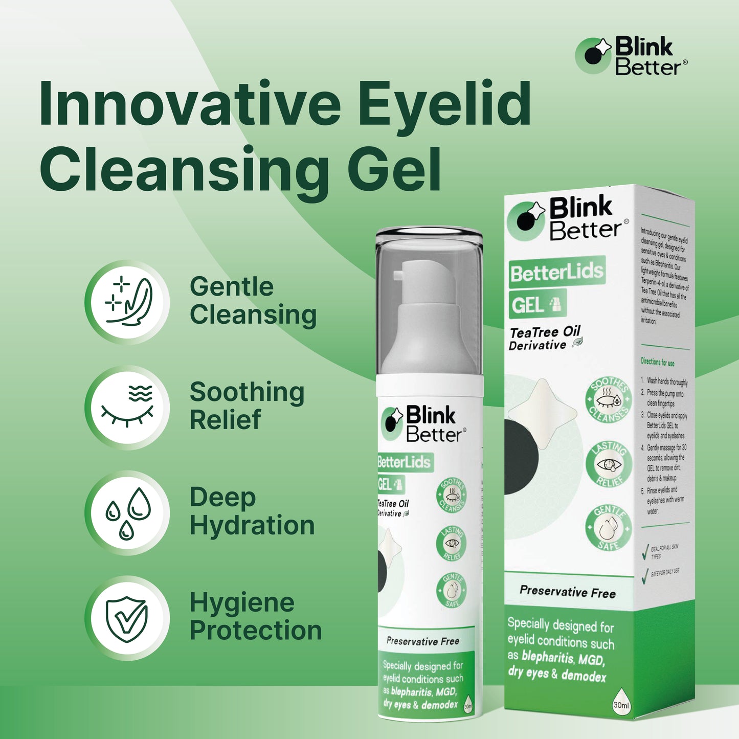 BetterLids Eyelid Cleansing Gel